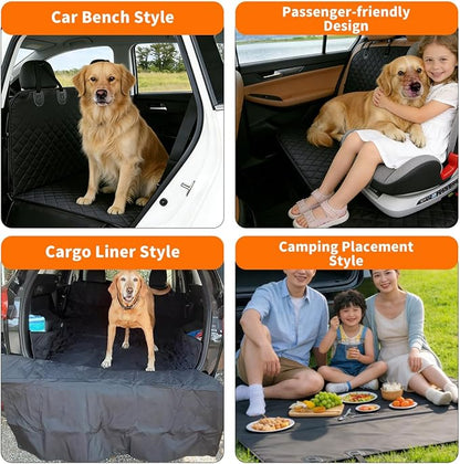 CBBPET Dog Car Seat Covers (Extra-Long Style)