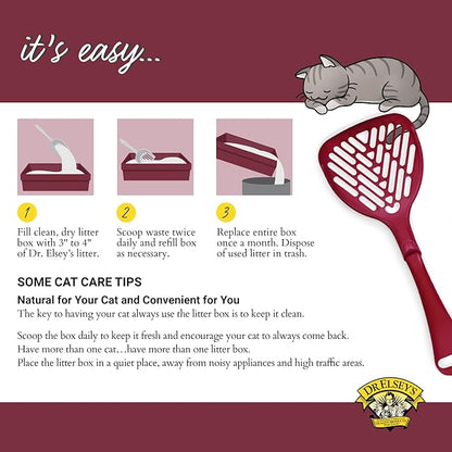 Dr. Elsey's Premium Clumping Cat Litter, Unscented | 99.9% Dust-Free | Low Tracking | Hard Clumping | Superior Odor Control