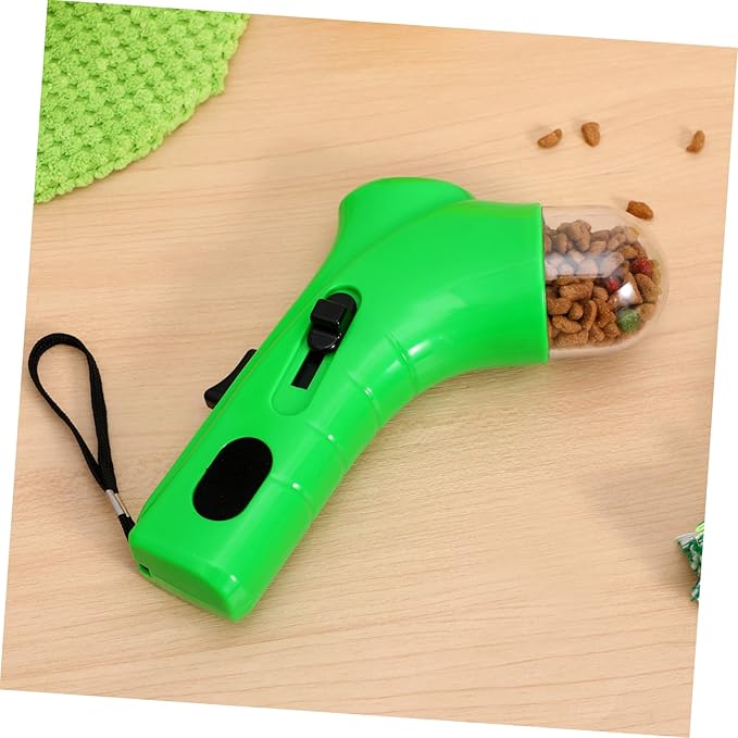 Happyyami Dog Snack Catapult Launcher Pet Interactive Training Toys Automatic Ball Feeder Treats Comfort Grip