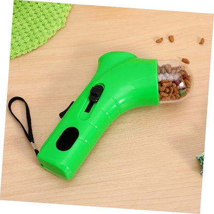 Happyyami Dog Snack Catapult Launcher Pet Interactive Training Toys Automatic Ball Feeder Treats Comfort Grip