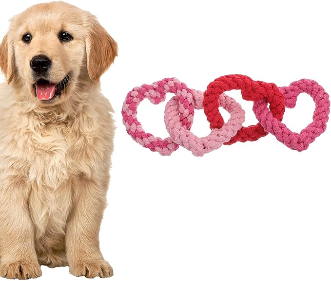 1Pcs Dog Rope Toys Chew Rope Cotton Dog Pull Indestructible Toy Tug Toy for Large s, Cleaning Chew Toys