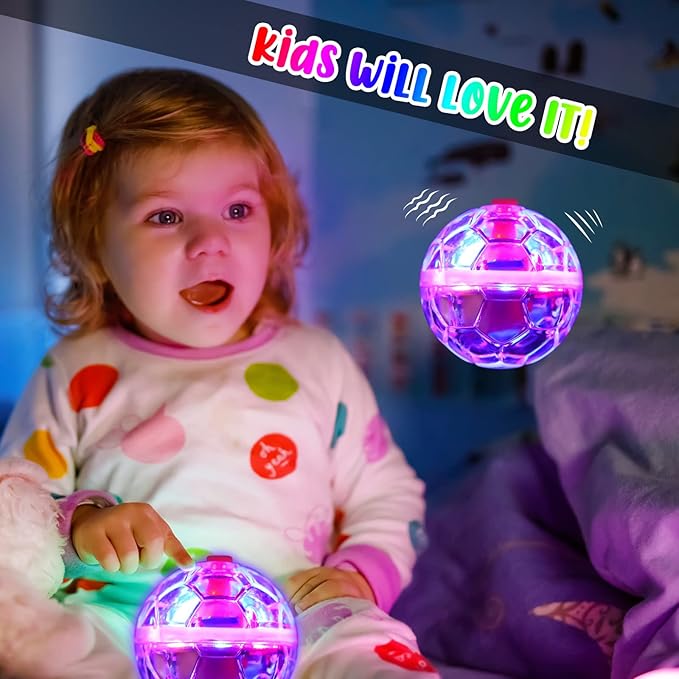 CHENGU 15 Pieces Ghost Hunting Light up Cat Balls Motion Activated Interactive Pet Toy Small LED Glowing Pet Ball for Animal Dog Running Activity Indoor Supplies, 1.38 x 1.5