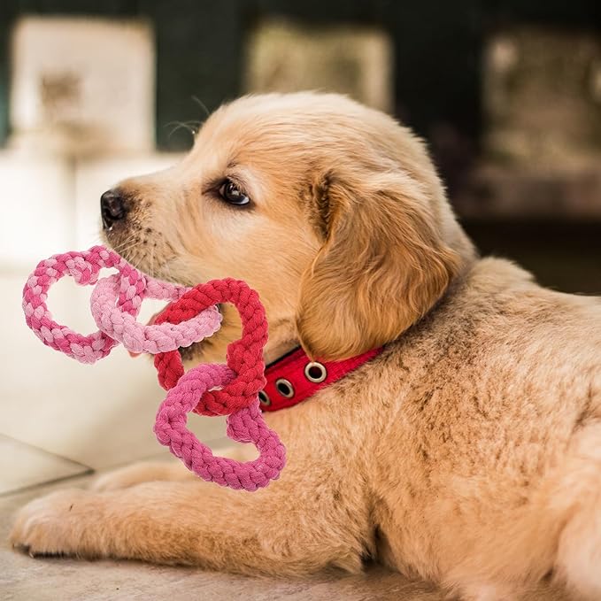 1Pcs Dog Rope Toys Chew Rope Cotton Dog Pull Indestructible Toy Tug Toy for Large s, Cleaning Chew Toys