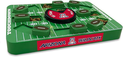 Pets First NCAA University of Arizona Large Puzzle Treat Toy for Dogs - Interactive Slow Feeding Toy, New Large Size