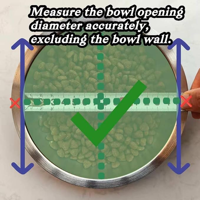 SUS304 Stainless Steel Dog Food Slow Feeder Ball - 3.6in - Slows Fast Eating, Prevents Choking, Bloating & Obesity - Fun Feeding for All Dogs - Durable, Smooth & High Adaptability (Large 3.6Inch)