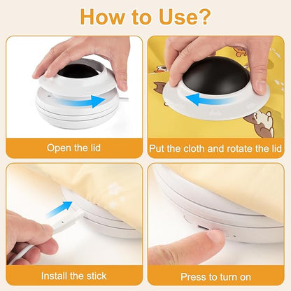 Interactive Cat Toy, Hide and Seek Cat Toys for Indoor Cats, Touch Activated, USB Rechargeable,Moving Feather, for All Breeds Bored Indoor Cats (Yellow)