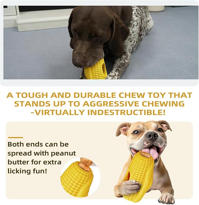 Frozen Treat Dog Toy - Freezable Coffee Wood Chew Toy for Aggressive Chewers - Natural Anxiety Relief & Slow Feeder