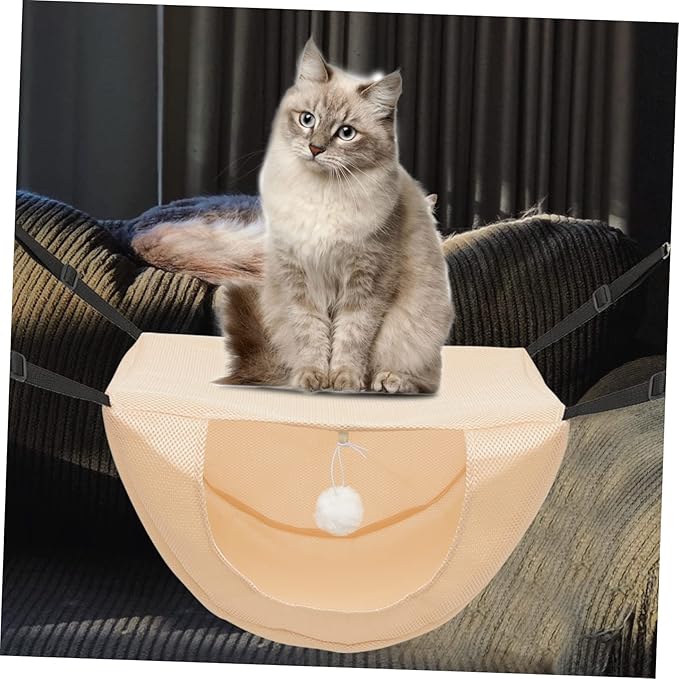 Cat Cage Hammock Breathable Cat Bed for Indoor Use Hanging Hammock for Pets Comfortable and Washable for Play and Sleep