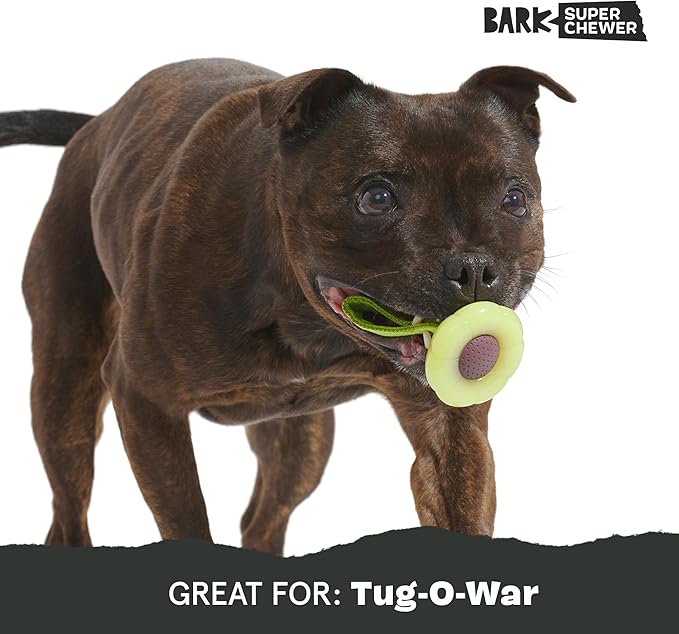 BARK Sun Power Tug Rope Toy for Dogs & Puppies - Medium