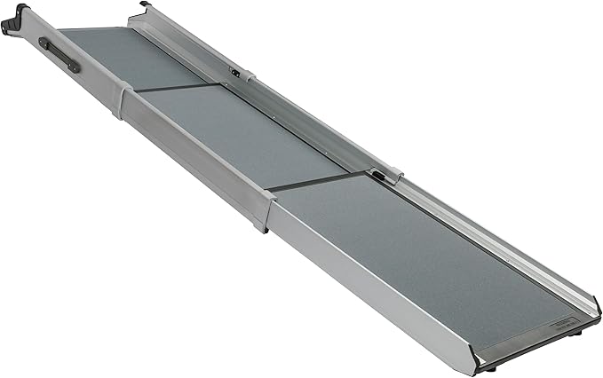 PetSafe Happy Ride Compact Telescoping Dog Ramp - Portable Pet Ramp for Cars, Trucks & SUVs with Adjustable Sizing - Non-Slip Design - Lightweight Pet Mobility Assistance - Compact