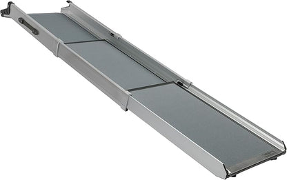 PetSafe Happy Ride Compact Telescoping Dog Ramp - Portable Pet Ramp for Cars, Trucks & SUVs with Adjustable Sizing - Non-Slip Design - Lightweight Pet Mobility Assistance - Compact