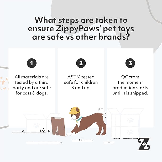 ZippyPaws Burrow Replacement Miniz - Interactive Dog & Puppy Toys for Boredom, Stimulating Pet Products to Keep Them Busy, Plush Refills for Hide & Seek Puzzle, Squeaky Toy for Enrichment - Unicorns