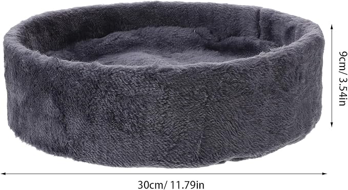 BETOOKY Cat Tree Tower Accessories Replacement - Round Top Pet Bed 11.8 x 11.8 - Washable Basket Cushion Bed for Cat Tree Tower Parts