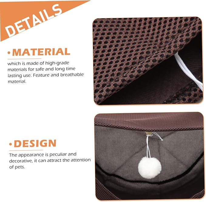 Creative Cat Hammock Breathable Pet Hanging Nest for Pets Comfortable and Bed for Indoor Use Easy to - and Animals