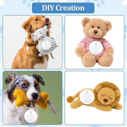 Squeakers for Dog Toys,20 PCS Replacement Squeakers for Dog Toys, Noise Maker Insert Replacement for Pet Supply Cat Toys(1.38in)