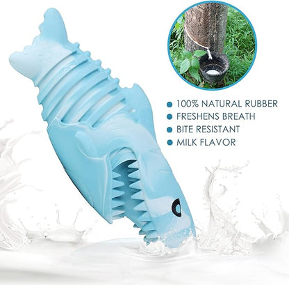Dog Chew Toys for Aggressive Chewers, Squeaky Toys for Medium Large Dogs, Almost Indestructible Tough Durable Puppy Teething Toys