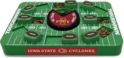Pets First NCAA Iowa State Large Puzzle Toy - Interactive Dog Treat & Slow Feeding Toy