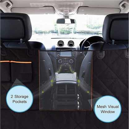 Back Seat Extender for Dogs Waterproof Pet Durable Dog Seat Cover with Seatbelt for Cars Sedan SUV Trucks in Car Accessories Dog Hammock Easy to Clean