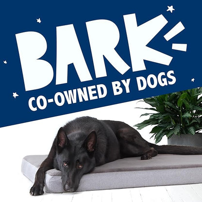 Barkbox Orthopedic Dog Bed with Memory Foam, Premium Comfort for Dogs and Puppies, Dog Bed for Joint Relief and Restful Sleep, Durable and Easy to Clean - Grey, XL