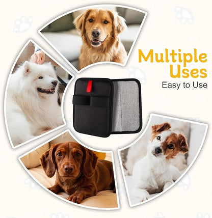 2 Pcs,Pet Removal Gloves for Dog&Cat， Electrostatic Pet Hair Remover， Pet Removal Gloves， Pet Hair Remover for Furniture， Reusable Pet Hair Remover