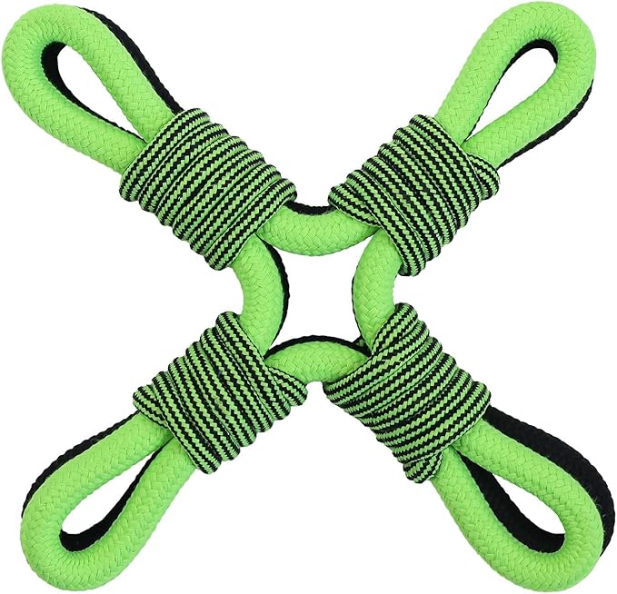 Jolly Pets TIK-Tak-Tugzz Large/XL X Rope Dog Toy