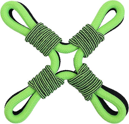 Jolly Pets TIK-Tak-Tugzz Large/XL X Rope Dog Toy