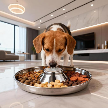 Stainless Steel Dog Bowls, Thickened Durable Replacement Bowls,Feeder Pet Bowl for Cat or Dog Food or Water Dish