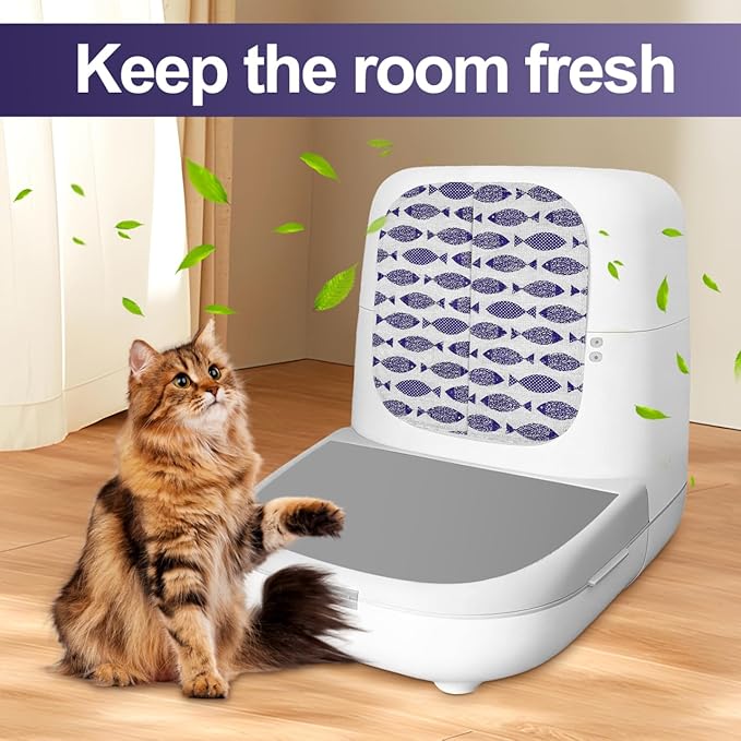 Automatic Cat Litter Box Curtain Self Cleaning Litter Box Door Curtain for Self Cleaning Cat Litter Box