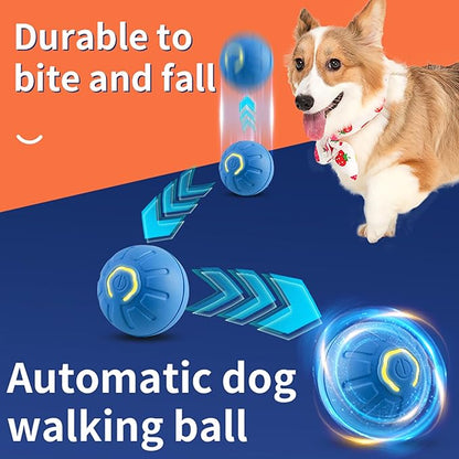 Interactive Cat Toys for Indoor Cats Automatic Moving Rolling Ball cat Toy Balls Moving cat Toys for Indoor Cats and Dog Balls (Gear Wheel)