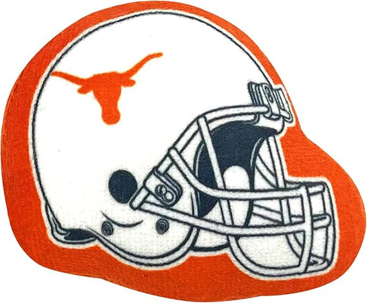Best Plush CAT Toy - NCAA Texas Longhorns Complete Set of 3 Piece Cat Toys Filled with Fresh Catnip. Includes: 1 Helmet Cat Toy, 1 Football Cat Toy with Feathers & 1 Beer Bottle. Beautiful Team Logos