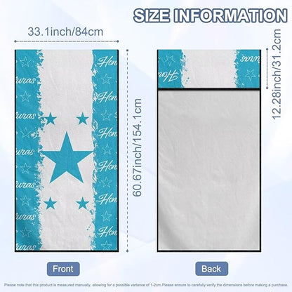 SEANATIVE Flag of Honduras Car Towel Seat Covers, Washable Seat Protector, One Towel Cushion Cover, Fit Beach Swimming Outdoor Sports, Universal Fit Most Cars Trucks SUVs