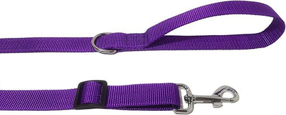TAIAN Adjustable Nylon Dog Leash, 6 Foot Long Dog Leashes for Medium Large Dogs