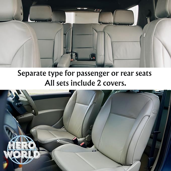 Dog Car Seat Cover Front and Back Seat 2 Pack Separate Seat Protectors for Pets Universal Fit Easy Install Foldable Dirt Resistant Waterproof scratchproof