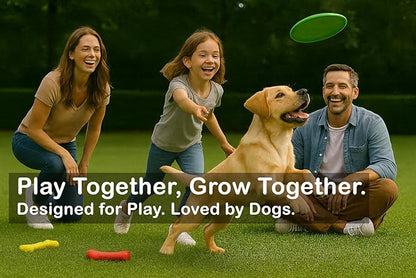 Jalousie Chew Toy Natural Rubber chew Toy for Interactive Play Toy Ball Rope Rubber Value Set for Small to Medium Breed Dog mutt Puppy