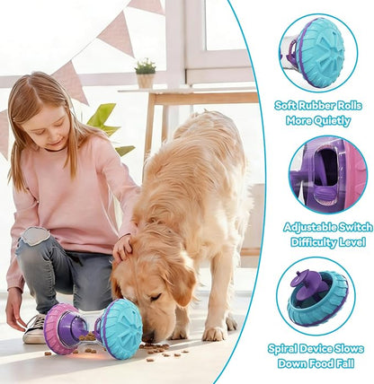Interactive Dog Puzzle Toys for Small Medium Large Breed - Durable Smart Puppy Enrichment Dogs Toy to Keep Them Busy, Mental Brain Stimulation Treat Dispensing Training & Slow Feeder by MateeyLife
