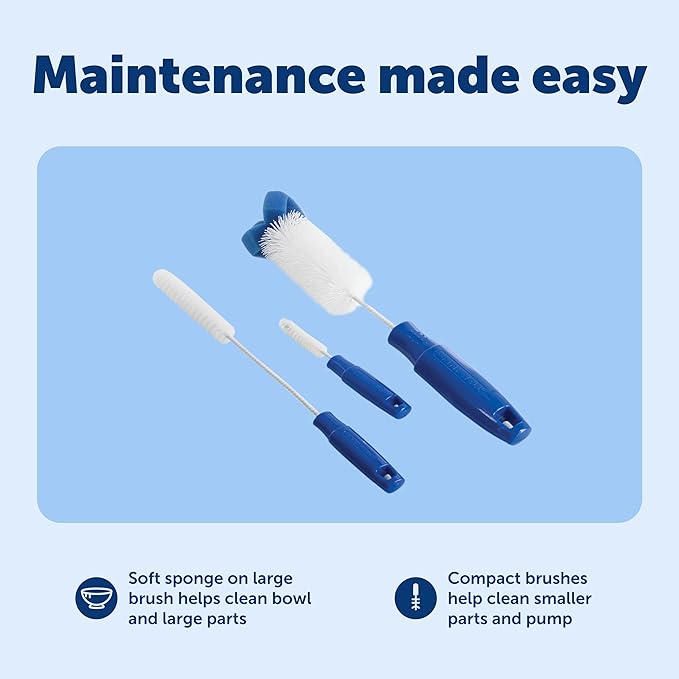 PetSafe Drinkwell Fountain Cleaning Kit - Deep Bowl Cleaning for Hard-to-Reach Areas of Compatible Cat Fountains - Removes Hidden Residue & Maintains Pump Performance
