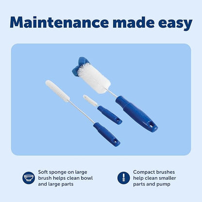 PetSafe Drinkwell Fountain Cleaning Kit - Deep Bowl Cleaning for Hard-to-Reach Areas of Compatible Cat Fountains - Removes Hidden Residue & Maintains Pump Performance
