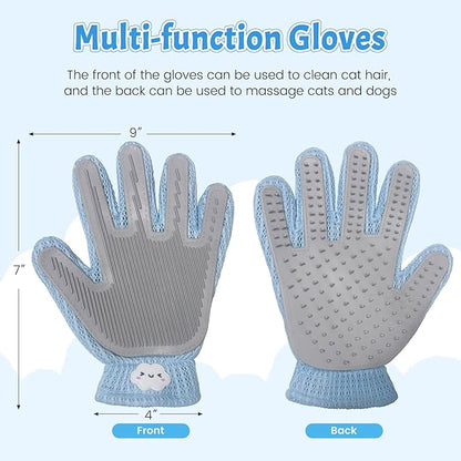 Pet Hair Removal Glove – Reusable Static Pet Hair Remover for Dogs & Cats, Easy Clean Glove for Furniture, Clothes, Couch & Laundry