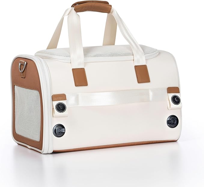 Traveler's Choice Argo Pawsport to Adventure Pet Carrier, Tan