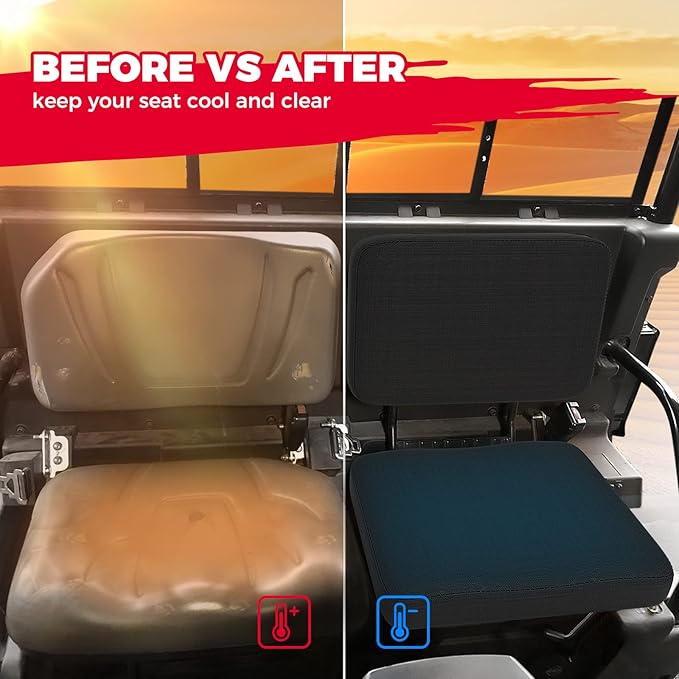 KEMIMOTO Seat Covers Compatible with Kubota RTV X900 X1100 X1120D 1140 XG850 Sidekick, Heavy Duty Camo UTV Seat Protector, UV-Resistant and Water-Resistant