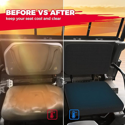 KEMIMOTO Seat Covers Compatible with Kubota RTV X900 X1100 X1120D 1140 XG850 Sidekick, Heavy Duty Camo UTV Seat Protector, UV-Resistant and Water-Resistant