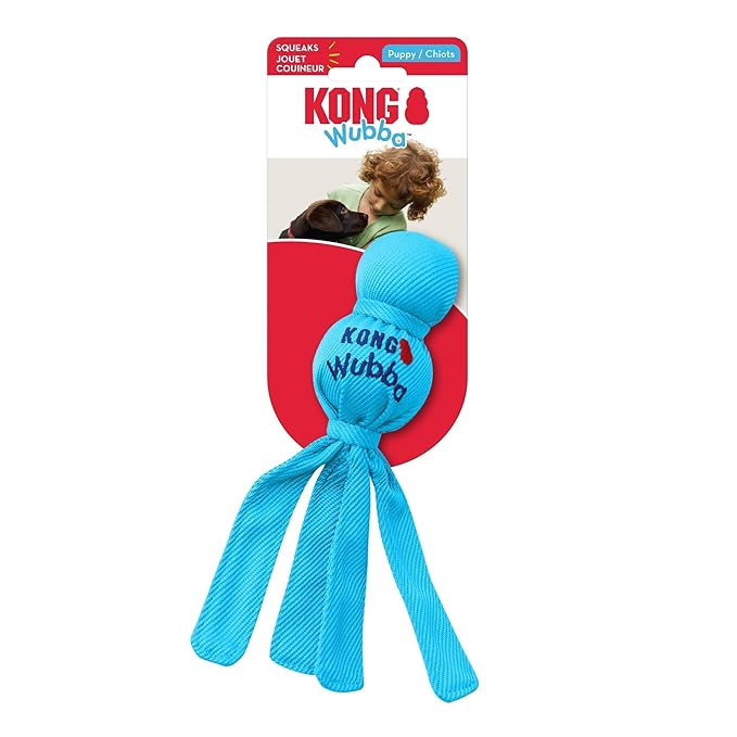 Kong Wubba Assorted Colors Puppy