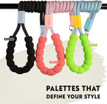 Hands Free Dog Leash, Double Leash for 2 Dogs, Crossbody Wear with Adjustable Length Split Leads and Padded Handles