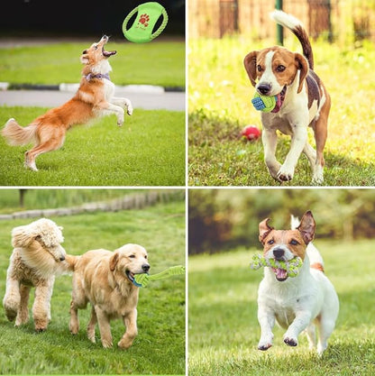 6Pack Dog Rope Toys, Interactive Tough Chew Toys for Small and Medium Dogs, Clean Teeth and Relieve Boredom, Tug of War, Aggressive Chewers, Cotton Rope Knot Puppy Dental Toy