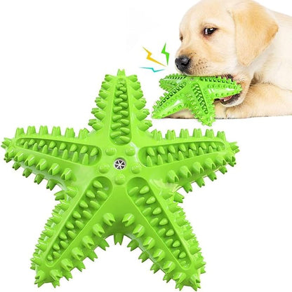 Pupix Chew Toy for Dog Aggressive Chewers Toothbrush Stick Pets Interactive Toys Tough Puppy Chew Treats for Small Medium Dogs Toy to Keep Them Busy, Green
