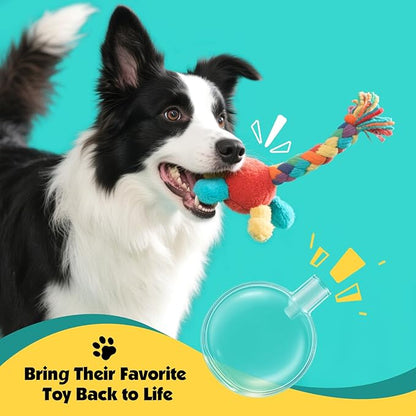 Squeakers for Dog Toys - 60 Pack Replacement Dog Toy Squeakers (5 Sizes Mixed)