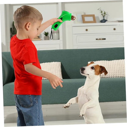 Launcher for Dogs Puppy Treat Catapult Toy Interactive Dog Training Toy Spring Trigger Fun for Pups