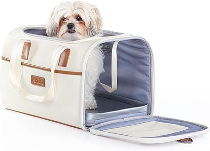 Traveler's Choice Argo Pawsport to Adventure Pet Carrier, Tan