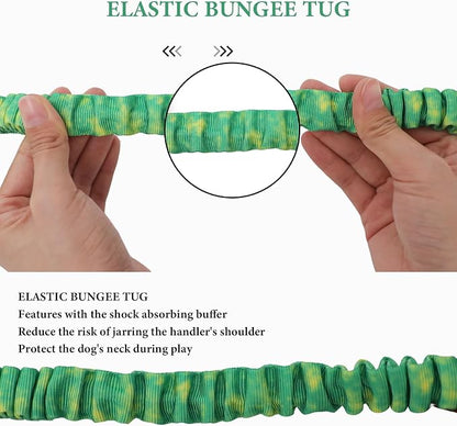 Dog Ball On a Rope Dog Toy, Dog Rope Toys with Handle for Tug, Tug Ball Toy for Small Medium Large Dogs Ideal for Interactive Dog Training and Dogs of All Ages | 45cm (18inches) in Size