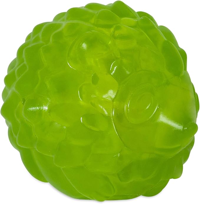 JW Hedgehog Squeaky Dog Ball Small, Assorted (32360)